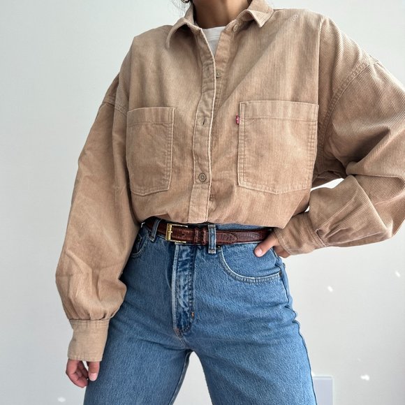 Levi's Tops - NWT Levi's Corduroy oversized button down shirt